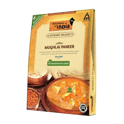 Kitchens Of India Ready To Eat Mughalai Paneer 285G