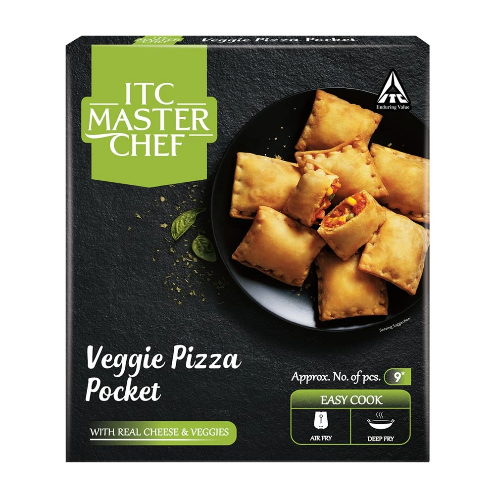 Itc Master Chef Veggie Pizza Pocket 340G-1747