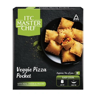 Itc Master Chef Veggie Pizza Pocket 340G