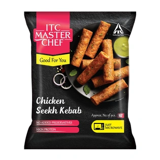 Itc Master Chef Chicken Seekh Kebab 500G