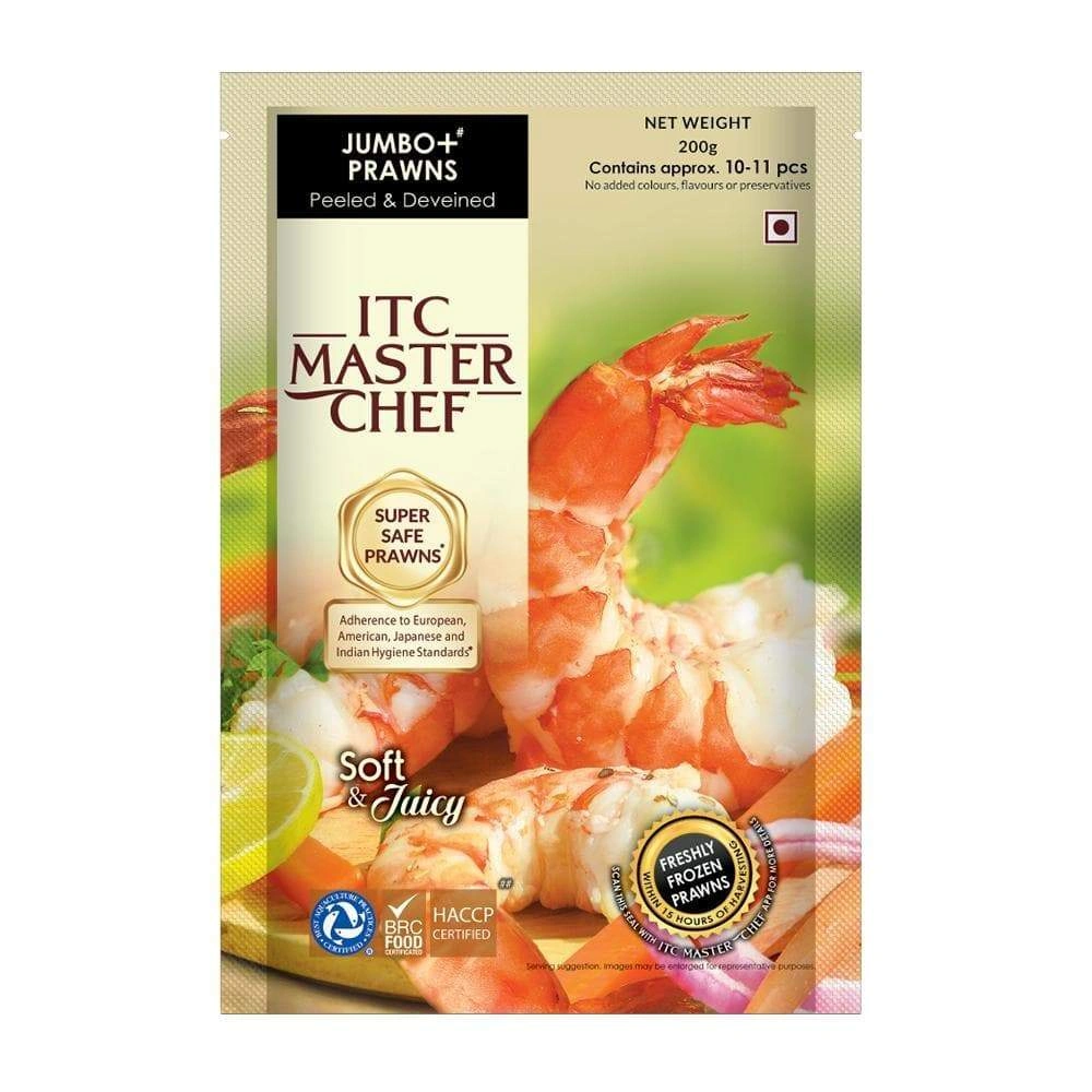 Itc Master Chef Jumbo+ Prawns 200G-1851