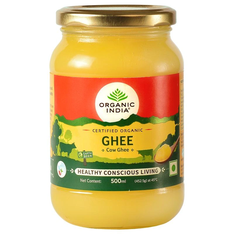 Organic Cow Ghee 500 Ml Bottle ,-OI-GHE-500