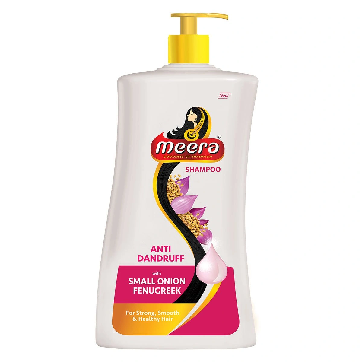 Meera Anti Dandruff Shampoo, 1000 Ml-Meera-1040