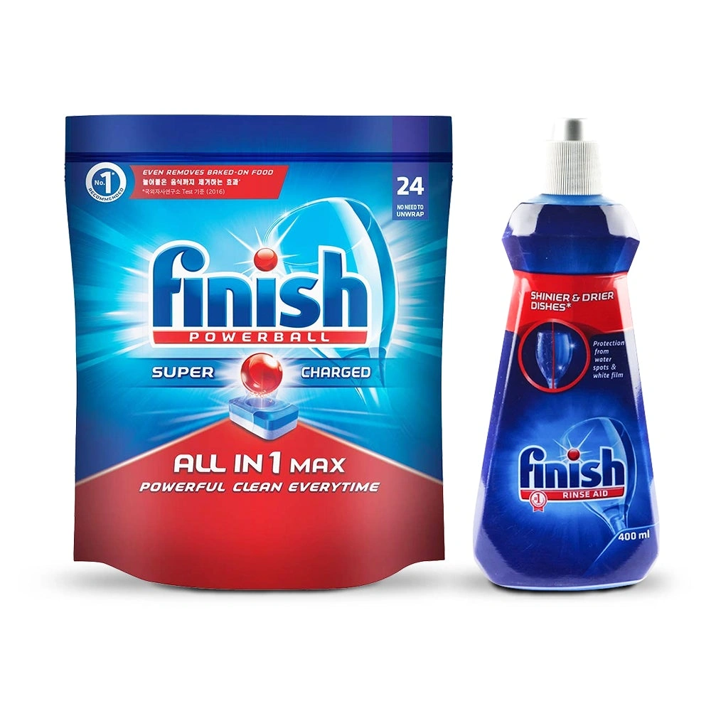 Finish Essentials - Powerball &amp; Rinse Aid-Finish-1073