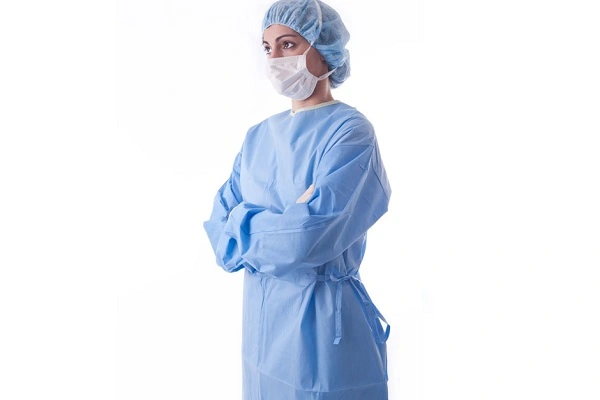 Surgical Disposable Gowns- Non Woven SMS Fabric-3