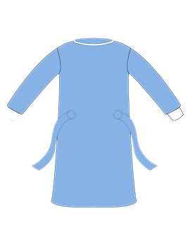 Surgical Disposable Gowns- Non Woven SMS Fabric-11298376-sm