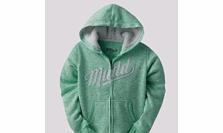 Childrens Zipped Hoodie