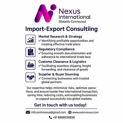 import export consultancy - empowering global trade success