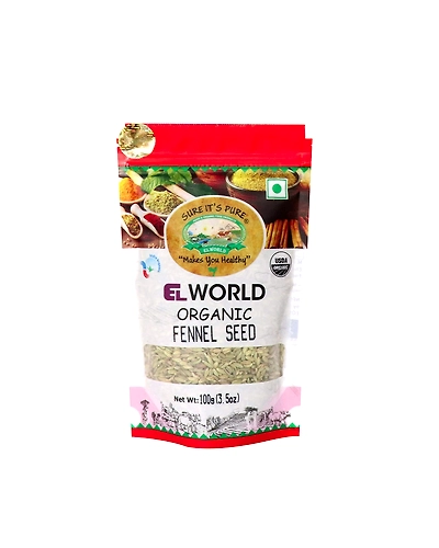 Elworld Organic Combo Pack of Coriander Whole (100g)+ Ajwain (100g)+ Black Pepper (100g)+ Mustard Black (100g)+ Cumin Whole (100g)+ Brown Mustard (100g)+ Fennel Seed (100g)-2