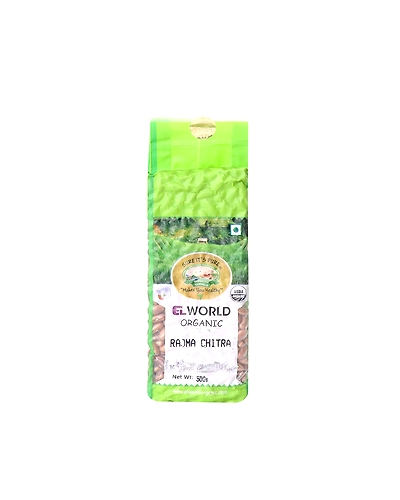 ELWORLD AGRO &amp; ORGANIC FOOD PRODUCTS White Kidney Beans (Rajma Chitra)-500 g-ELWRC1