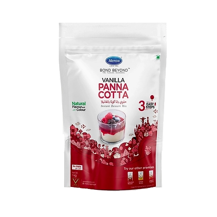 Vanilla Panna Cotta Instant Dessert Mix 1Kg Horeca Pack-3
