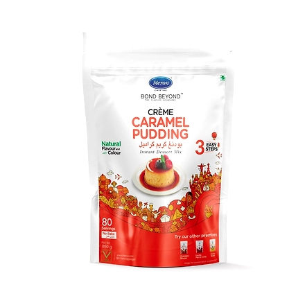 Crème Caramel Pudding Instant Dessert Mix 850 grams Horeca Pack-3