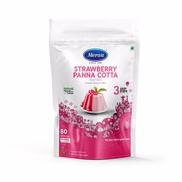 strawberry pannacotta 1 kg horeca pack
