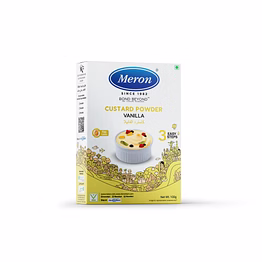 meron vanilla custard powder 100gms