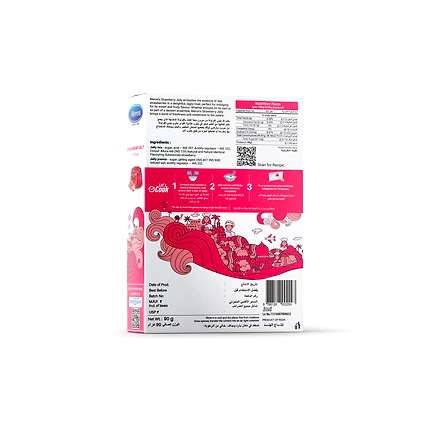 Meron Strawberry Jelly Premix  90gms-4
