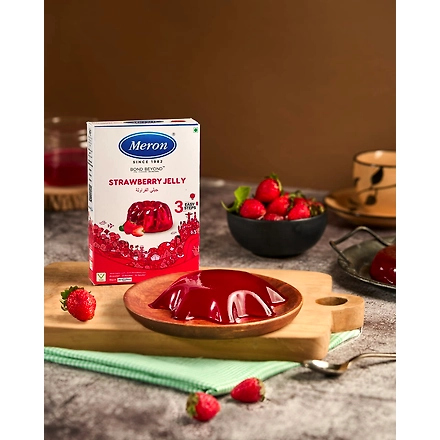 Meron Strawberry Jelly Premix  90gms-2