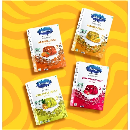 Meron Orange Jelly Premix 90gms-2