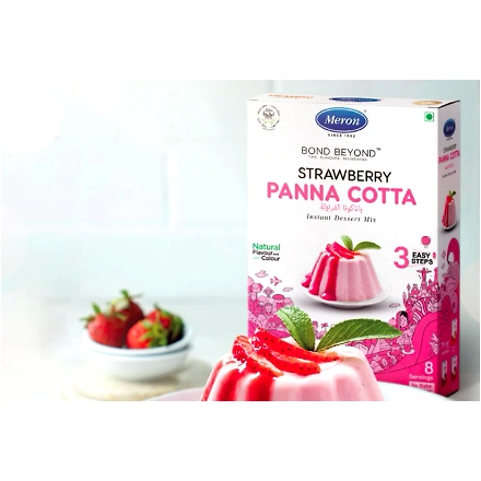 Strawberry Pannacotta 1 Kg Horeca Pack-2
