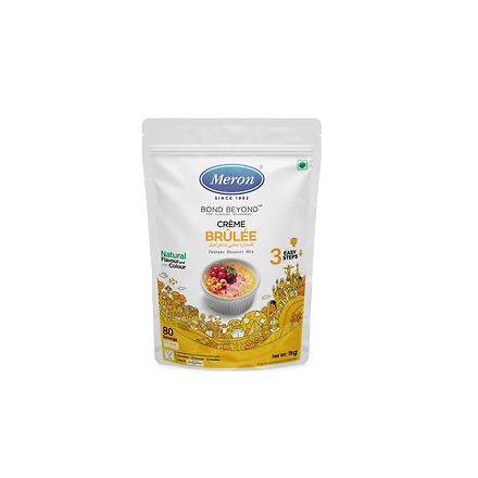 Crème Brulee Instant Dessert Mix 1Kg Horeca Pack-12378946