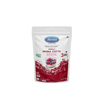 Vanilla Panna Cotta Instant Dessert Mix 1Kg Horeca Pack-12378914