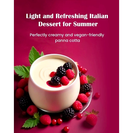 Vanilla Panna Cotta Instant Dessert Mix 100 grams-2