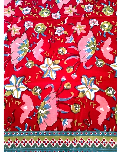 Red Table Cloth , Party Table Cloth , Holiday Table Decor , Spring Table Decor , Birthday Gift for Mum , FREE SHIPPING-3