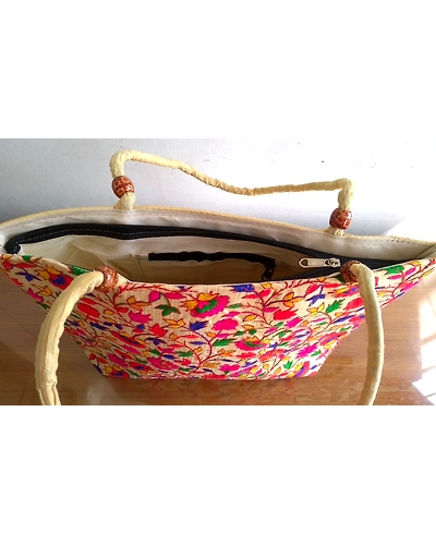 Shoulder Bags for Women , Cloth Handbags Womens , Embroidery Bag , Fabric Tote Bag , FREE SHIPPING-1