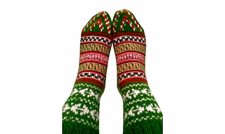 Womens Winter Socks , Christmas Socks Women , Wool Socks , Knit Socks , FREE SHIPPING
