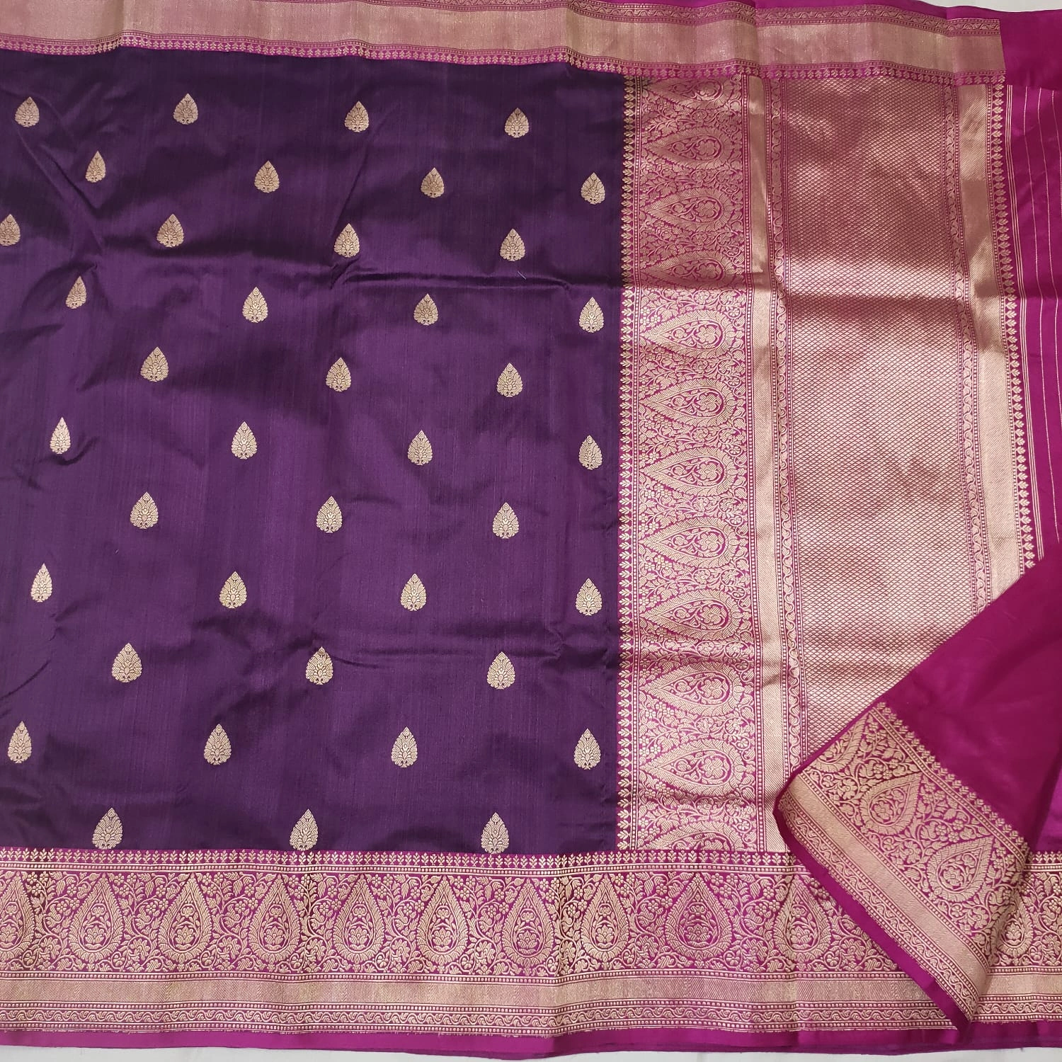 Silk saree with blouse , Pure silk Saree , Handloom silk saree , Silk Mark Certified , FREE SHIPPING-Combo -1-2