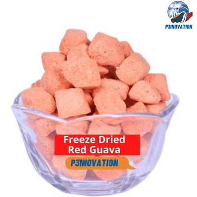 Crispy Freeze Dried Red Guava