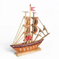 Tribal warli Handicraft-Boat Model-11305020