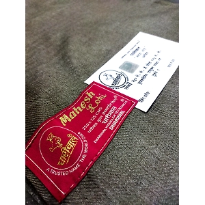 MAHESH BLENDED DHARIWAL WOOLLEN TEXTILE MILLS LIGHT WEIGHT MENS WINTERS SHAWL LOHI 2.5 MTR x 1.25 MTR