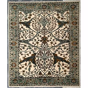 Hand Knotted Carpet – Modern Design, Handmade Floor Rug for Living Room, Custom Sizes Available