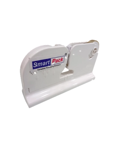 SMART PACK Portable Household Sealing Machine for Kitchen Bin, Bread, Sandwich and Nappy Bags (White)-1