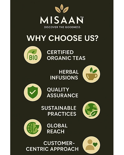 MISAAN Assam Rhino,Black Tea Organic And Natural Assam CTC Granules Rhino Black Tea (20 Pyramid Tea Bags)-1