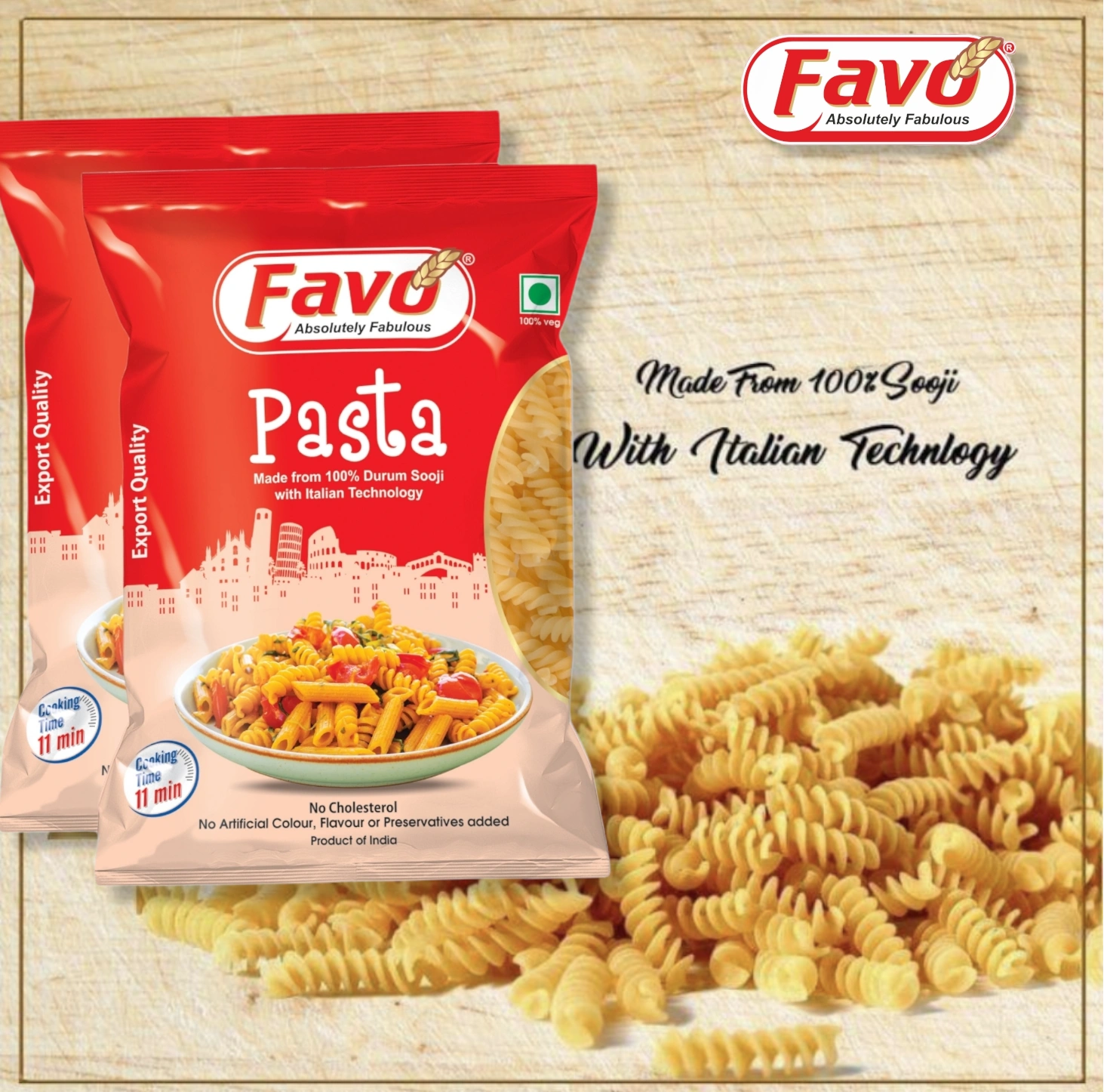 Favo Fusilli Pasta-11304728