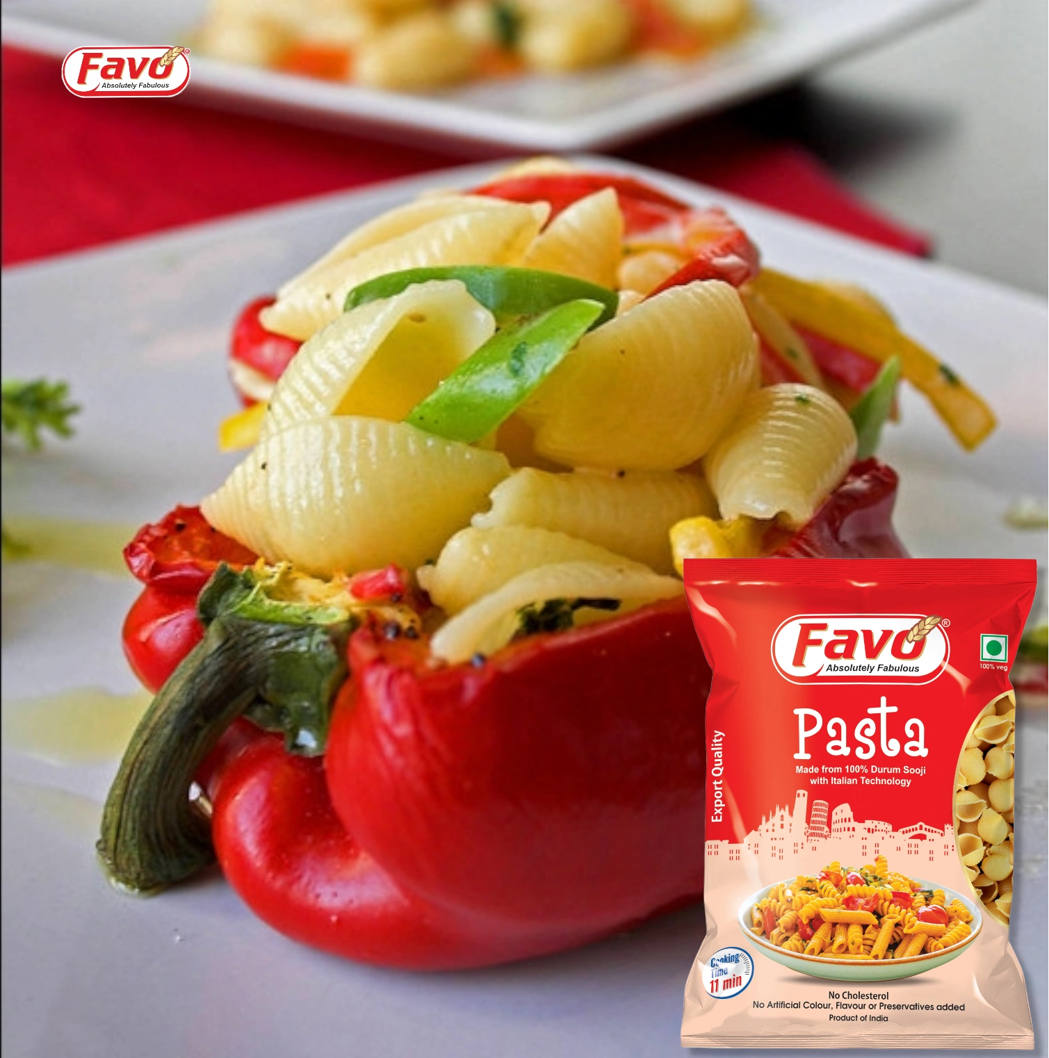 Shell Pasta (Premium Quality  made from 100% Durum Wheat's Semolina)-2