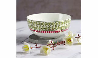 India Circus Rose Mallow Moscheutos Katori/ Bowl 10cm 1 Piece