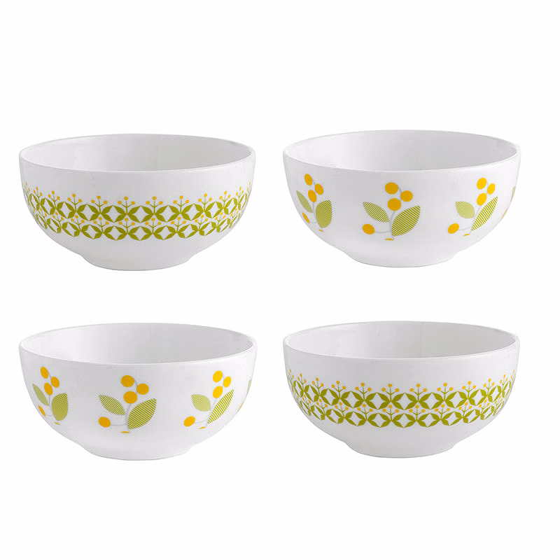 Katori/ Bowl 10cm Imperial Set of 4 Piece Green image 1