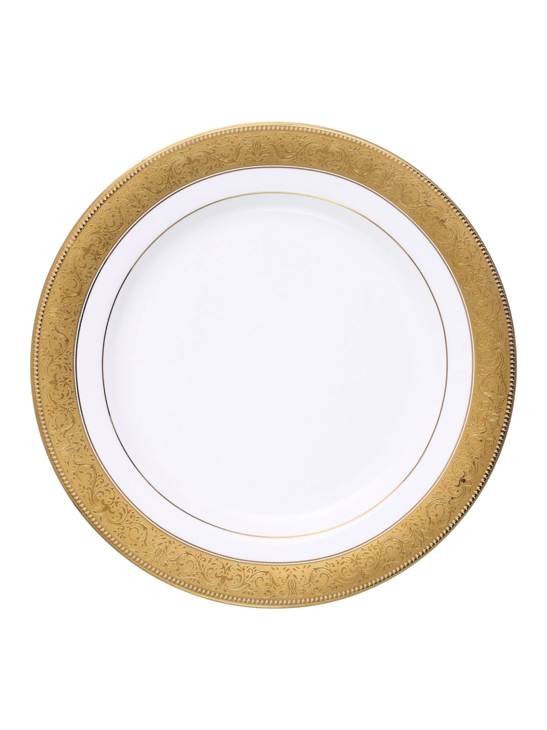 New Georgian Dinner Set of 18 Pieces, Enchanting Gold (E667)-1