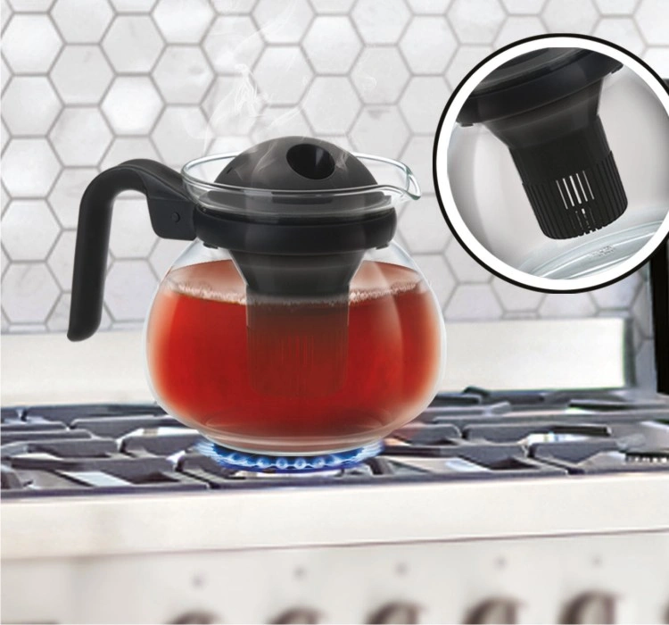 Borosilicate Carafe Round with Strainer-332