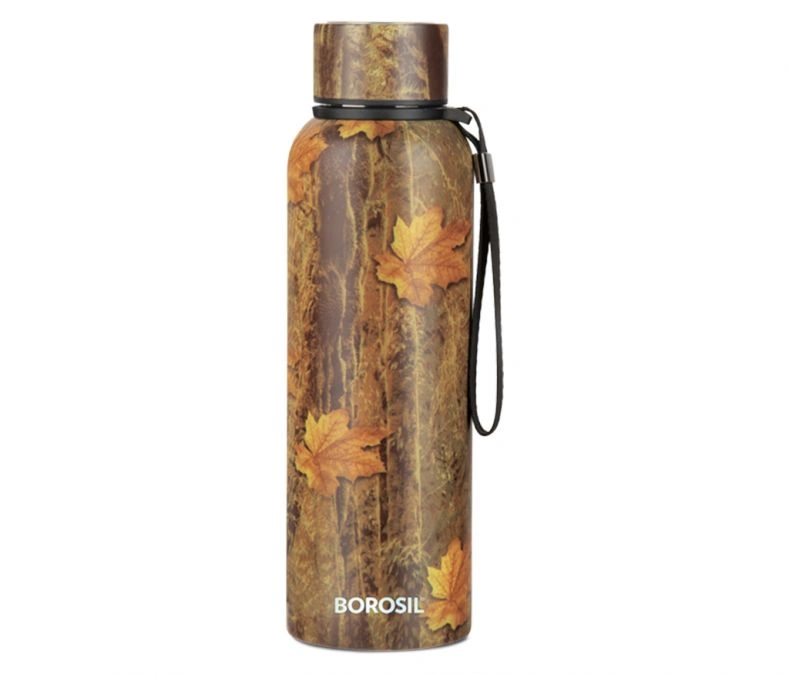 Trek Maple Stainless Steel Bottle-BOROSIL-1179