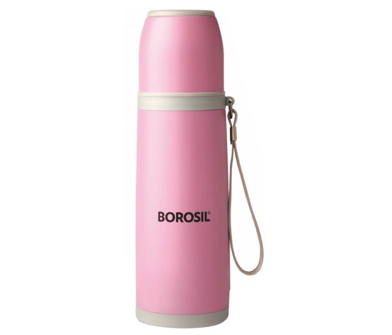 Flair Flask (pink)-BOROSIL-1212