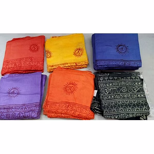 Sanskrit Mantra Printed Shawls (Super Fine Rayon)