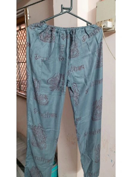 Free Size Rayon Printed Pants-Assorted-3