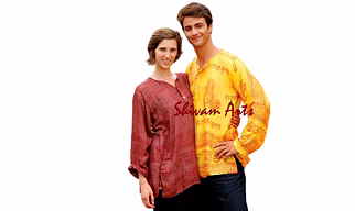 Kurta With Deities Print