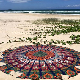 shevam arts exportt yoga beach mat