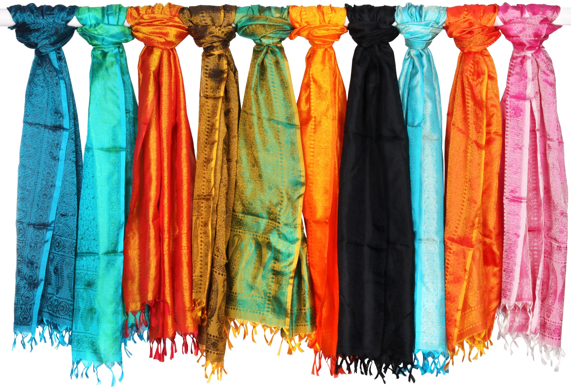 Art Silk Scarves Made With Love From Shivam Arts Export-2