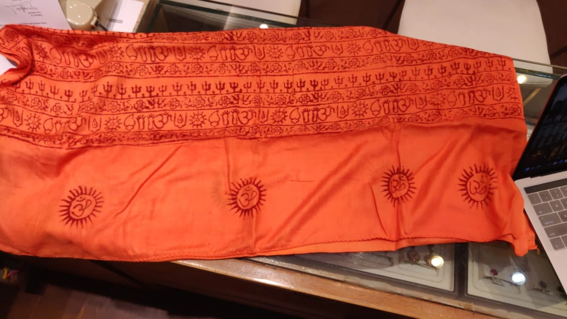 Gayatri Mantra Printed Shawls-2