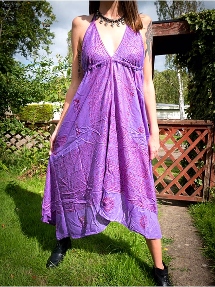 Backless Long Gown Dress-2